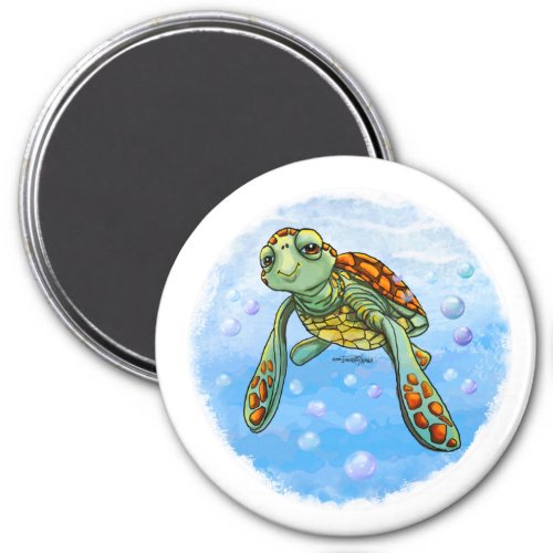 Cute Sea turtle magnet