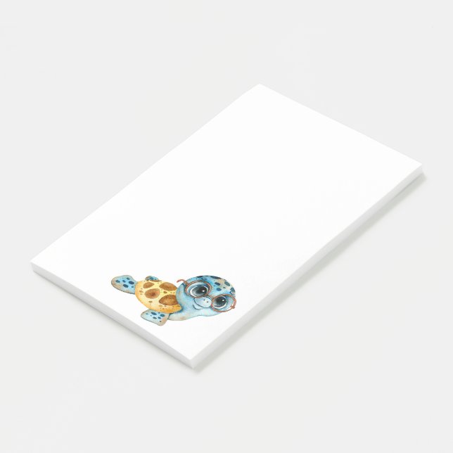Cute Sea Turtle Notes (Angled)