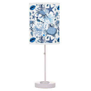 Cute Sea turtles and crabs decor lamp