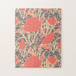 Cute Sea Turtles Jigsaw Puzzle