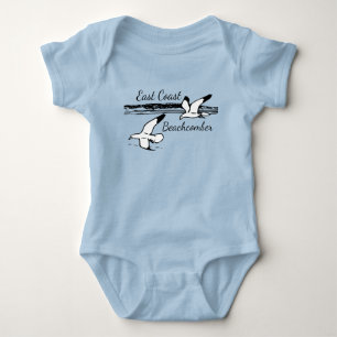 Cute Seagull Beach East Coast Beachcomber t shirt