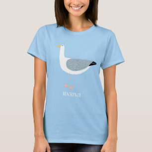 Cute Seagull Name T-Shirt