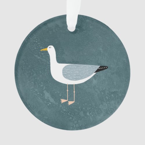 Cute Seagull Ornament