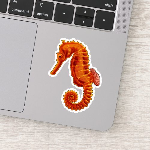 Cute seahorse  sticker