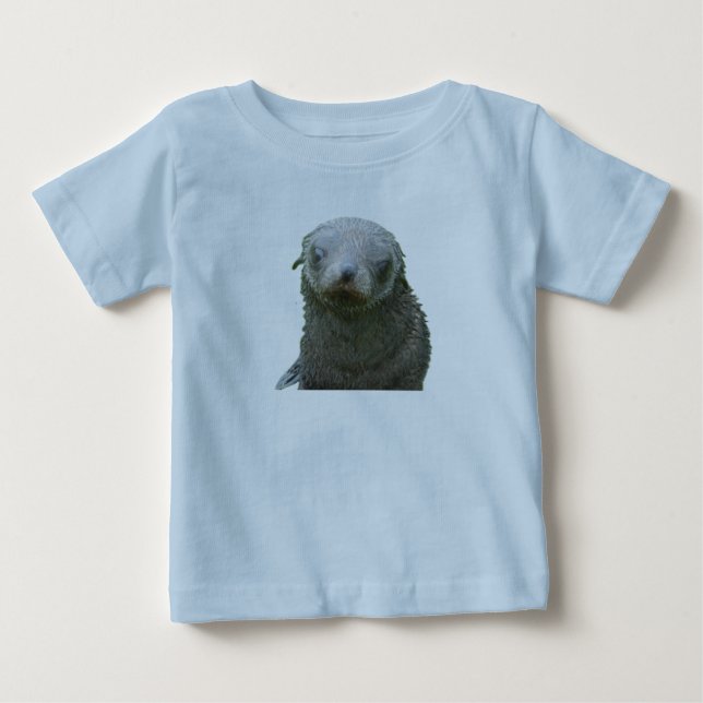 Cute Seal Baby T-Shirt (Front)
