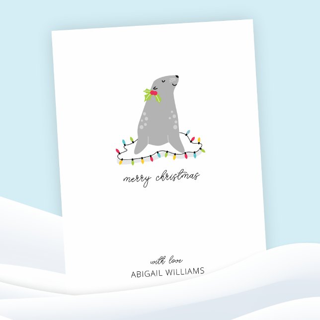 Cute Seal Christmas (Creator Uploaded)