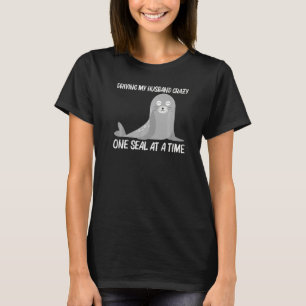 Cute Seal For Women Mom Sea Lion Zoo Animal T-Shirt