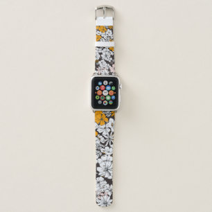 Cute Seamless Ditsy Floral Pattern. Colorful flowe Apple Watch Band