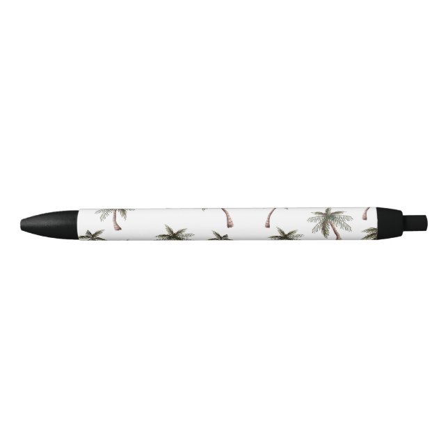 Cute Seamless Palm Trees Pattern, Summer Gift Pen (Front)