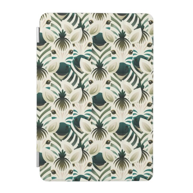 Cute seamless zebra iPad mini cover (Front)
