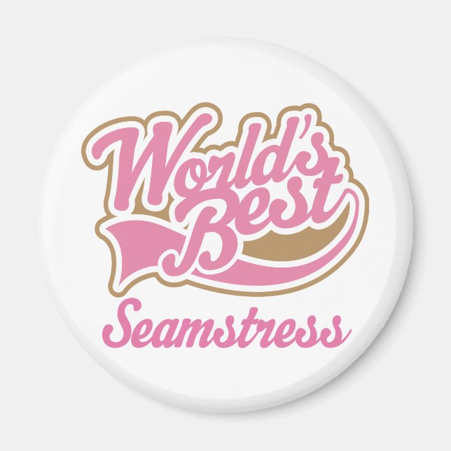 Cute Seamstress Magnet (Front)