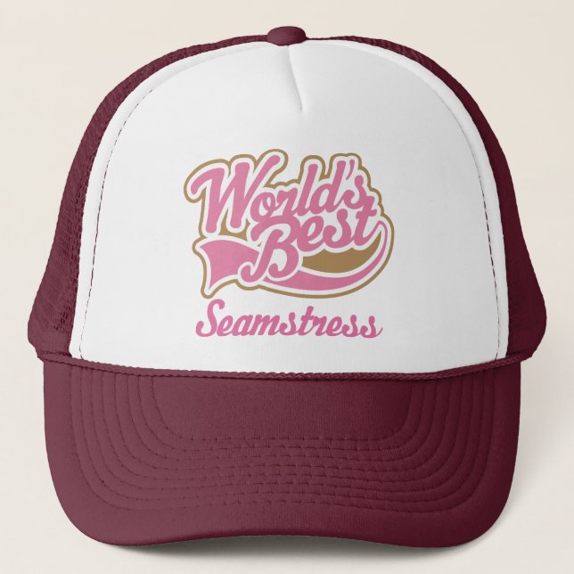 Cute Seamstress Trucker Hat (Front)