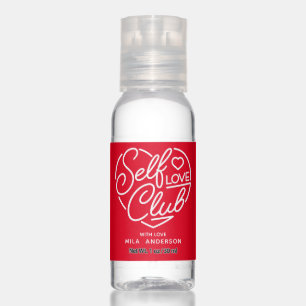 Cute Self Love Club Heart  Hand Sanitizer