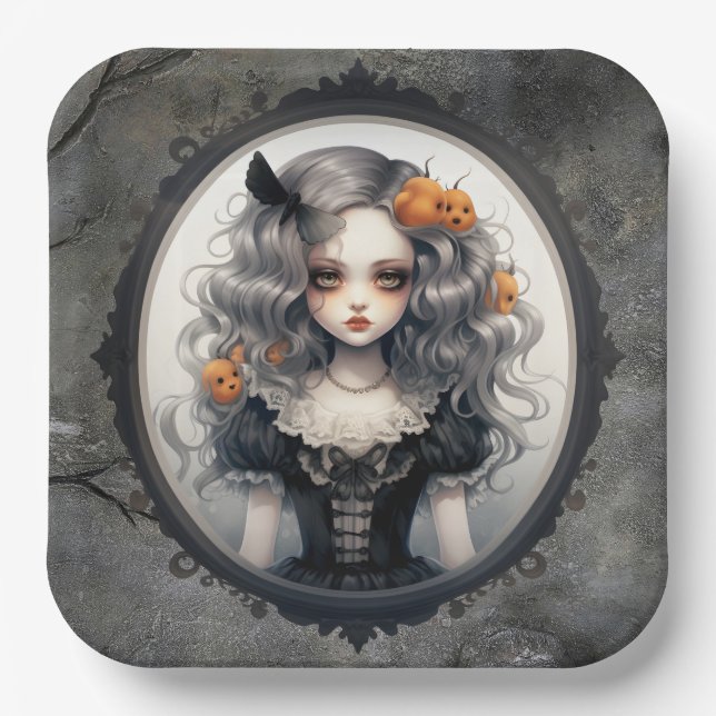 Cute Series 8-9 Paper Plates (Front)