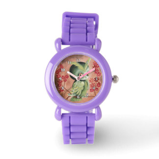 Cute Serious Green Owl Watch