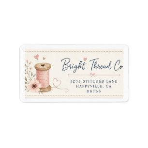 Cute Sewing Address Labels