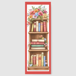 Cute Shabby Chic Bookshelf Bookmarks