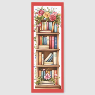 Cute Shabby Chic Bookshelf Bookmarks