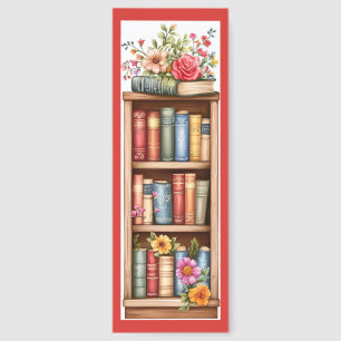 Cute Shabby Chic Bookshelf Bookmarks