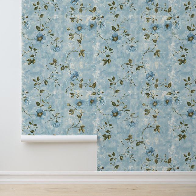 Cute Shabby Chic  Floral Wallpaper (Application)