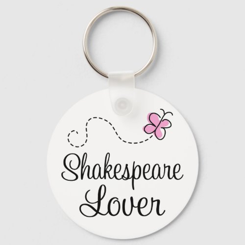 Cute Shakespeare Lover Keychain