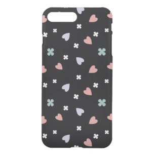 Cute Shamrock Hearts Lucky Love Pattern iPhone 8 Plus/7 Plus Case