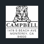Cute Shar Pei Custom Dog Address Stamp<br><div class="desc">Introducing the Shar Pei Adorable Return Address Stamp! Are you tired of endlessly writing your return address over and over again? Say goodbye to hand cramps and hello to efficiency with our charming Dog Love Return Address Stamp! Don't miss out on this adorable and practical addition to your stationery collection!...</div>