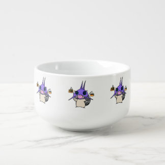 cute shark anime soup cup