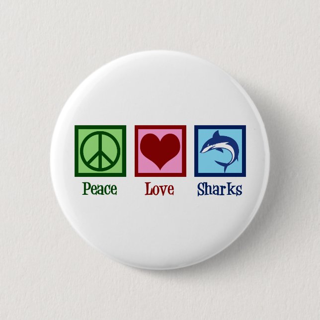 Cute Shark Button (Front)