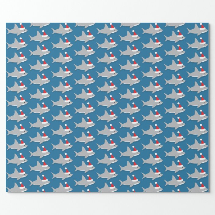 shark wrapping paper