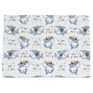Cute Shark Large Gift Bag