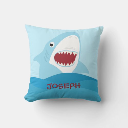 Cute Shark Pillow