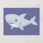 Cute Shark Postcard at Zazzle