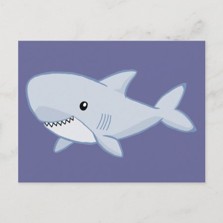 Cute Shark Postcard