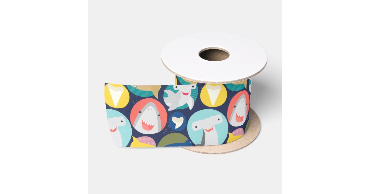 Cute Shark Species Ribbon | Zazzle