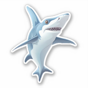 Cute Shark Sticker