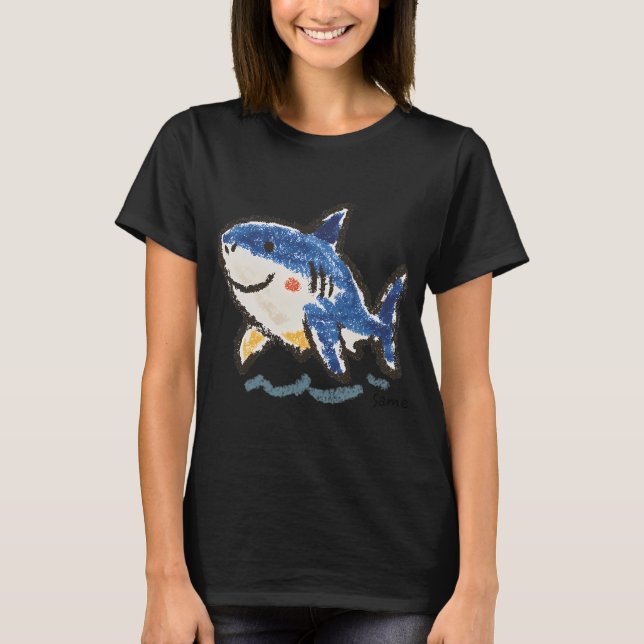 Cute Shark T-Shirt (Front)