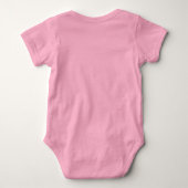 Cute Sharks Pink | Baby Bodysuit (Back)