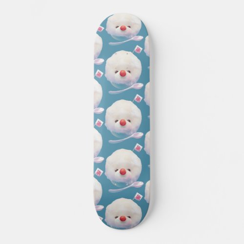 Cute Shaved Ice Dog Pattern Skateboard