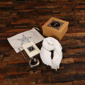 Cute Shawl and Pen Gift Set with Bracelet Flask  (Front)