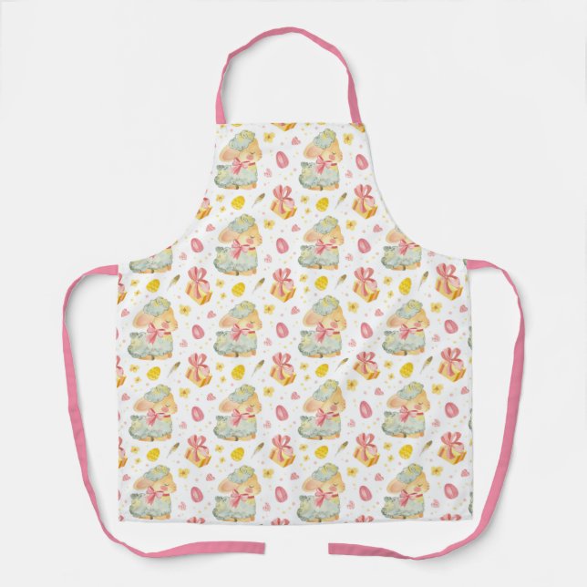 Cute Sheep Apron (Front)