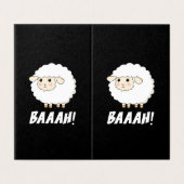 Cute Sheep Baah (Outside Unfolded)