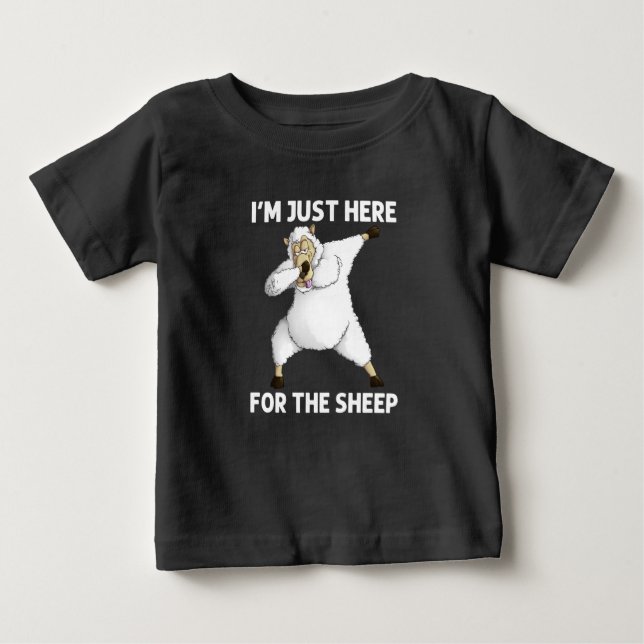 Cute Sheep Baby T-Shirt (Front)