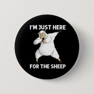 Cute Sheep Button