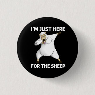 Cute Sheep Button