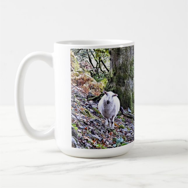 CUTE SHEEP COFFEE MUG (Left)
