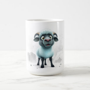 Cute Sheep Cozy Design Coffee Mug