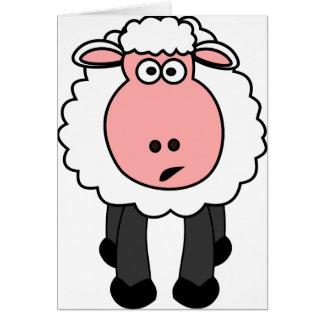 Cute Sheep Design Cards