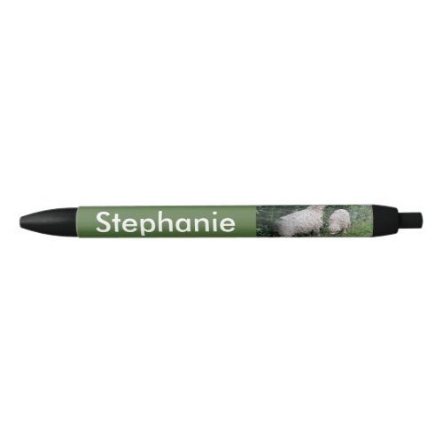 Cute Sheep Eating Leaves Personalized Pen