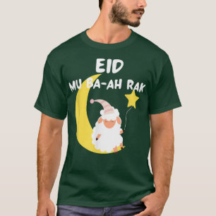 Cute sheep Eid Mubaaahrak Eid mubarak Eid al adha T-Shirt